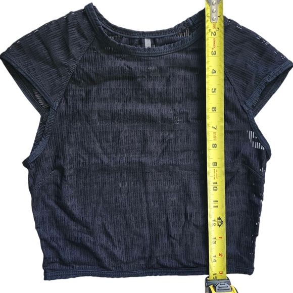 Vitamin A Black Mesh Swim Coverup - Picture 3 of 3